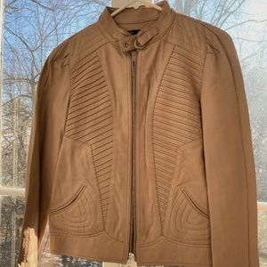 Marc Jacobs Lamb Leather Biker Jacket